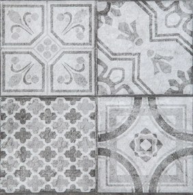 Vinylové samolepiace podlahové štvorce Classic 274-5043, rozmer 30,5 cm x 30,5 cm, Maroccan sivý, D-C-HOME