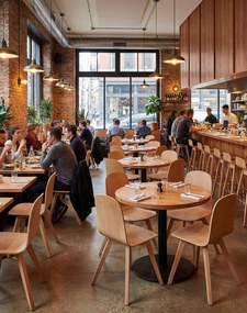 Stolička Malmo Wood