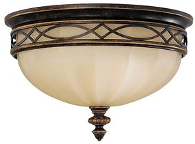 Feiss FE-DRAWING-ROOM-FB - Stropné svietidlo DRAWING ROOM 3xE27/60W/230V