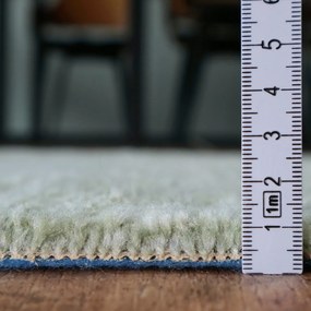 AKCIA: 170x225 cm Metrážny koberec Milano 24 zelený, šíře, zelená, filc, detská izba, Spoltex