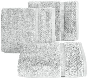 BAVLNENÝ UTERÁK SADA 3KS 70X140 CM STRIEBORNÁ