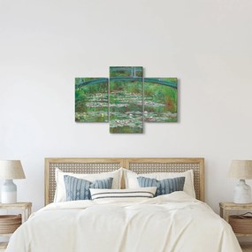 Obraz - Claude Monet, The Japanese Footbridge, reprodukcia (90x60 cm)