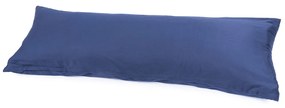 4Home obliečka na Relaxačný vankúš Náhradný manžel satén tmavomodrá, 50 x 150 cm
