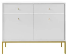 Komoda Tonkor Gold TKSZ104, Farby:: biela