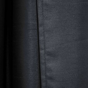 Tmavosivý záves z mikrosaténu 140x240 cm Shana – douceur d'intérieur
