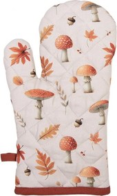 Oven Mitt 18x30 Cm Beige Cotton - 18*30 cm