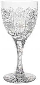 Broušená sklenice na víno, Glamour Crystal, 150 ml, 2 ks