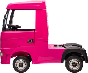 LEAN CARS Elektrické auto na batérie Scania 500R HL698 ružové 4x4