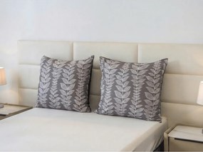 Mikroflanelová obliečka na vankúš KAVOLO 40x50 cm, sivá