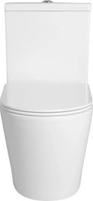 Sapho PACO WC kombi, Rimless, spodný/zadný odpad, biela PC1012WR