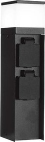 Vonkajšia lampa s 2 zásuvkami 1xG9/11W/230V IP44