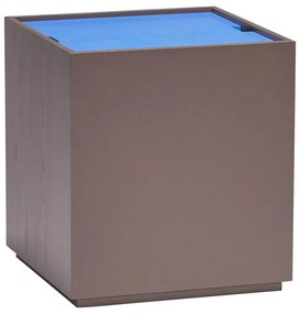 Truhlica z jaseňového dreva v modrej a tmavosivej farbe 40x45 cm Vault – Hübsch