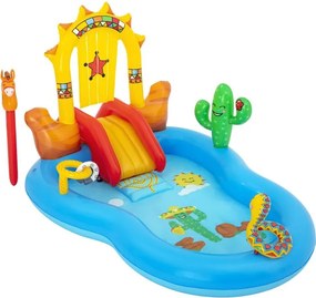 LEAN Nafukovacie vodné ihrisko Divoký západ 264x188x140 cm