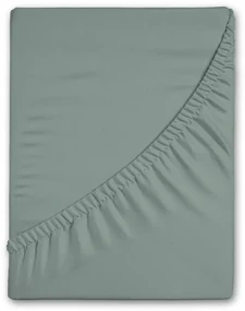 Zelená napínacia flanelová plachta 180x200 cm – Good Morning