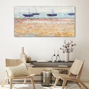 Sklenený obraz Abstrakcie pobrežie