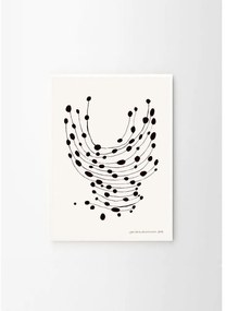 Plagát 30x40 cm Dancing Dots – Leise Dich Abrahamsen – The Poster Club