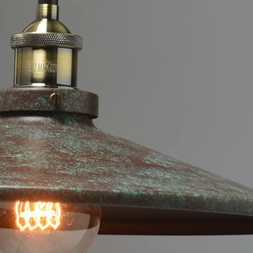 ACA DECOR Závesné svietidlo HIPPOLYTE, farba hrdze