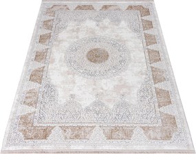 Koberec Sahara N761A krémovo-béžový obdĺžnikový – Turecká kvalita Rozmer: 180x250 cm