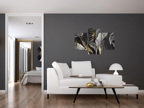 Obraz - Zlatá džungľa (90x60 cm)