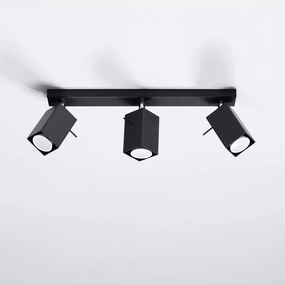 Stropné bodové svietidlo Merida 3 A-0101 čierna