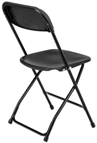Skládací cateringová židle Simplo černá