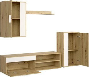 Súprava obývacieho nábytku Benson dub artisan/kašmír