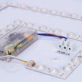 Brilagi - LED stmievateľné stropné svietidlo LUCIA LED/60W/230V priemer 59 cm biela, s diaľkovým ovládaním