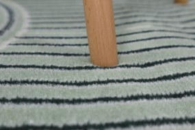 Alfa Carpets, Kusový koberec Thumbs green, 190x280, zelená, obývacia izba