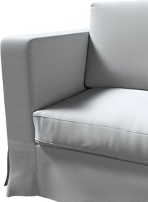 Poťah na sedačku Karlanda  (pre 3 osoby,nerozkladacia,dlhý) farba produktu sivá látka zamatová