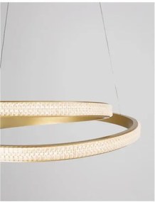 LED luster Grania 55 zlaté