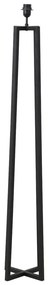 Matne čierny podstavec stojacej lampy 130 cm Miley – Light &amp; Living