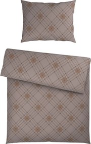 XXXLutz POSTEĽNÁ BIELIZEŇ satén taupe 140/200 cm Ambia Home - Obliečky & plachty - 004443009401
