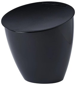 Čierna nádoba na kompostovateľný odpad 2,2 l Nordic black – Mepal