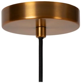 Lucide 03447/52/30 - Luster na lanku CORINA 1xE27/40W/230V pr. 50 cm čierna