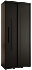 Skriňa 45 Canaris 12 110 čierna/čierna