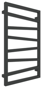 Terma24 Zigzag 835x500 kombinovaný radiátor RAL 9005 MATT pololesk Z8