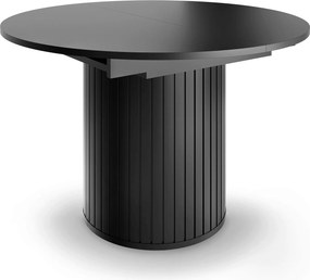 XXXLutz JEDÁLENSKÝ STÔL, čierna, 120-160/120/76,8 cm Milino - Stoly - 002238000718