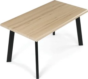 Jedálenský stôl 80x140 cm HT-F4514 OAK divoký dub
