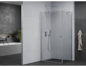 Mexen Pretoria sprchovací kút 75x90cm, 6mm sklo, chrómový profil-číre sklo, 852-075-090-01-00