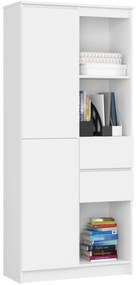 Skriňa Rexa II 80 cm biela