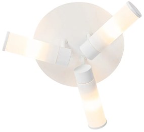 Moderné stropné svietidlo do kúpeľne biele 3-žiarovkové IP44 - Bath