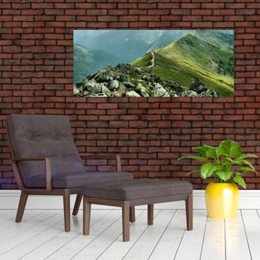 Obraz - Horská krajina (120x50 cm)