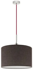 Eglo - LED  Luster na lanku TUNJA 1xE27/60W/230V hnedá