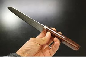 nůž Santoku 165 mm Kanetsune Forged VG-1 Damascus blade