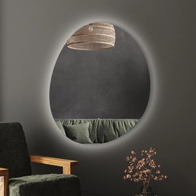 Zrkadlo Valento LED Rozmer zrkadla: 100 x 121,7 cm