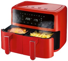 Silvercrest®  Teplovzdušná fritéza Retro 1973 Shlfd 2600 B1, červená (červená 1973)  (100393130)