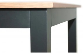 Doppler EXPERT WOOD antracit - záhradná gastro barová súprava 4+1