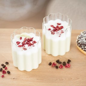 4Home Súprava pohárov Florette 400 ml, 2 ks