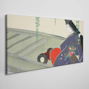 Obraz Canvas Abstrakcie Ženy Kimono
