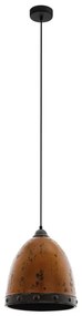 Eglo 79441 - Luster na lankách REDHILL 1xE27/60W/230V hnedá